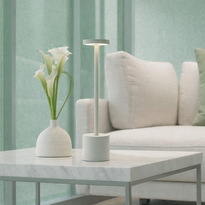 Abajur de Mesa Recarregável Sem fio Decorativo