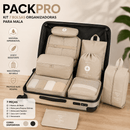 PackPro™ – Kit 7 Bolsas Organizadoras de Mala | Impermeável · Leve 3× Mais