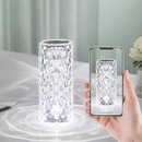Luminária de Cristal LED 16 Cores