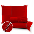 Jogo de Lençol 400 Fios Micropercal Vermelho