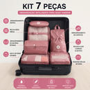 PackPro™ – Kit 7 Bolsas Organizadoras de Mala | Impermeável · Leve 3× Mais