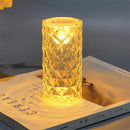 Luminária de Cristal LED 16 Cores