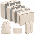 PackPro™ – Kit 7 Bolsas Organizadoras de Mala | Impermeável · Leve 3× Mais